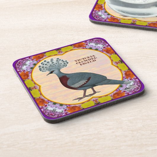 Krontaube Getränkeuntersetzer (Linke Seite)