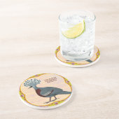 Krontaube Getränkeuntersetzer (Seite)