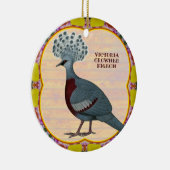 Krontaube Keramikornament (Rechts)
