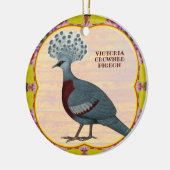 Krontaube Keramikornament (Links)