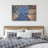 Krontaube Leinwanddruck (Insitu (Schlafzimmer))