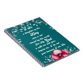 Krontochter Christlich inspirierend Notizblock (Rechte Seite)