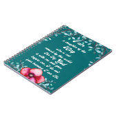 Krontochter Christlich inspirierend Notizblock (Linke Seite)