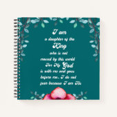 Krontochter Christlich inspirierend Notizblock (Vorderseite)