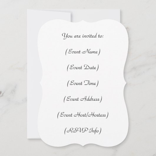 Krönung der gesegneten Jungfrau Mary Stetting Glas Einladung (Rückseite)