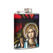 Krönung der gesegneten Jungfrau Mary Stetting Glas Flachmann (Rechts)