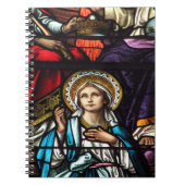 Krönung der gesegneten Jungfrau Mary Stetting Glas Notizblock (Vorderseite)