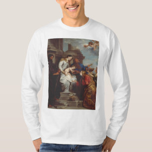 Krönung der heiligen Rosalia von Anthony van Dyck T-Shirt