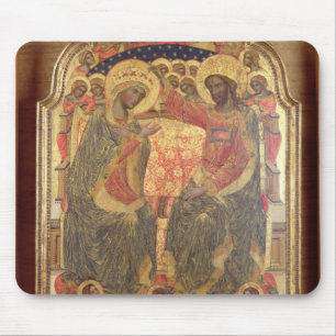 Krönung der Jungfrau, 1372 Mousepad