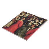 Krönung der Jungfrau, 1513 (Öl auf Platte) (det Fliese (Seite)