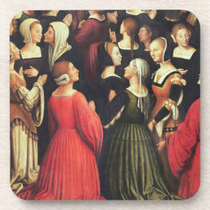 Krönung der Jungfrau, 1513 (Öl auf Platte) (det Getränkeuntersetzer