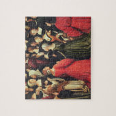 Krönung der Jungfrau, 1513 (Öl auf Platte) (det Puzzle (Vertikal)