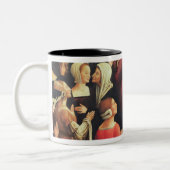 Krönung der Jungfrau, 1513 (Öl auf Platte) (det Zweifarbige Tasse (Links)