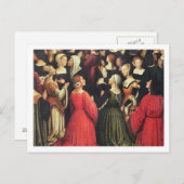 Krönung der Jungfrau, 1513 (Öl auf Tafel) (det. Postkarte (Vorne/Hinten)