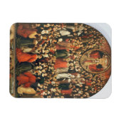 Krönung der Jungfrau, 1513 (Öl auf Tafel) Magnet (Horizontal)