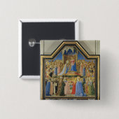 Krönung der Jungfrau, c.1430-32 Button (Vorne & Hinten)