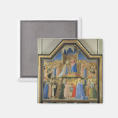 Krönung der Jungfrau, c.1430-32 Magnet (Vorderseite/Rückseite)