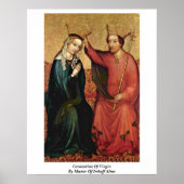 Krönung der Jungfrau durch den Kapitän von Imhoff  Poster (Vorne)