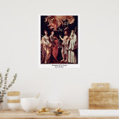 Krönung der Jungfrau durch Guido Reni Poster (Küche)