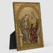 Krönung der Jungfrau Fotoplatte (Seite)