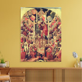 Krönung der Jungfrau Leinwanddruck (Insitu (Wohnzimmer))