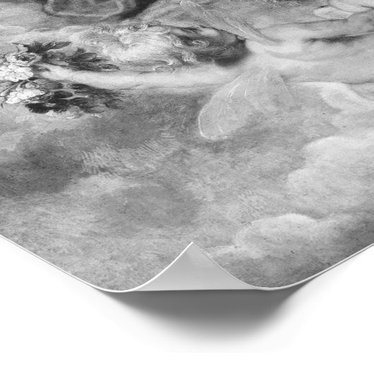 Krönung der Jungfrau Mary Poster (Ecke)