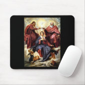 Krönung der Jungfrau Mousepad (Mit Mouse)