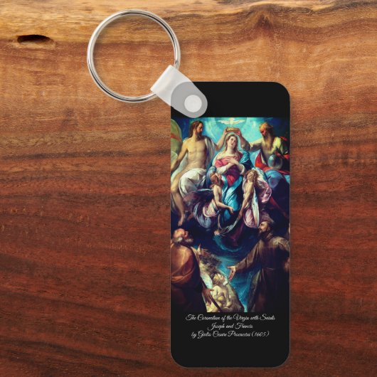 Krönung der Jungfrau Schlüsselanhänger (Vorderseite)