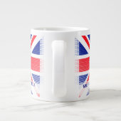 Krönung der King Charles III Coffee Tasse (Rückseite)