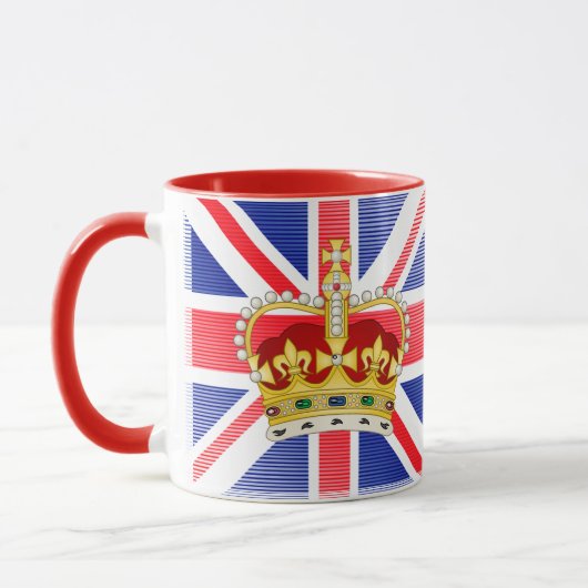 Krönung der King Charles III Coffee Tasse (Links)
