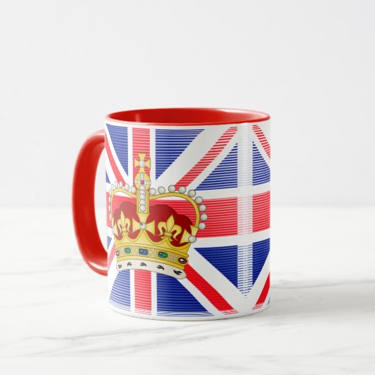 Krönung der King Charles III Coffee Tasse (Vorderseite Links)
