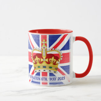 Krönung der King Charles III Coffee Tasse