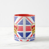 Krönung der King Charles III Coffee Tasse (Zentrum)