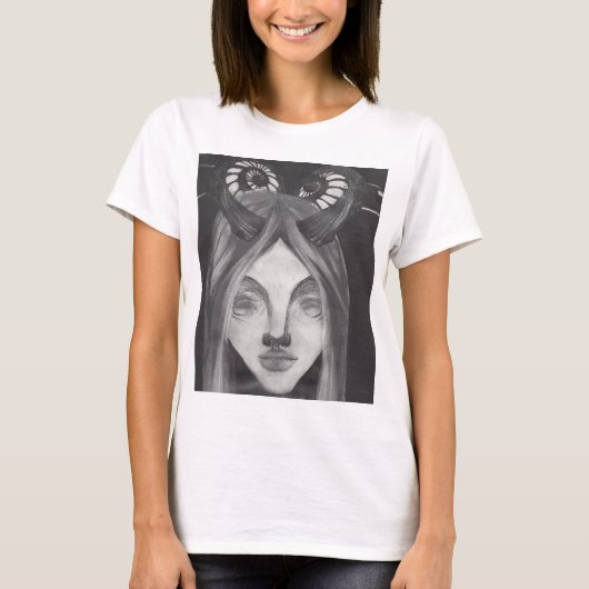 Krönung des Lamm-Queen-Shirts T-Shirt (Vorderseite)