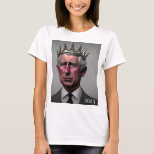 Krönung des T - Shirt König Charles III