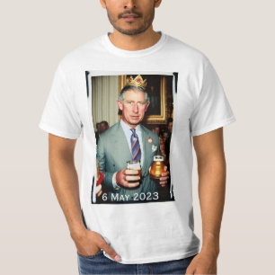 Krönung des T - Shirt König Charles III