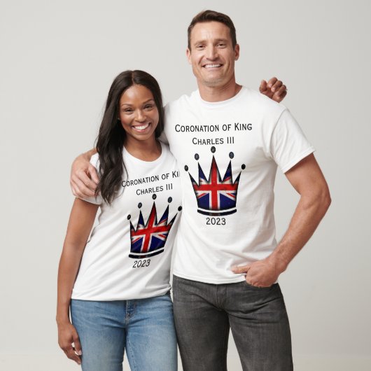 Krönung des T - Shirt König Charles III (Unisex)