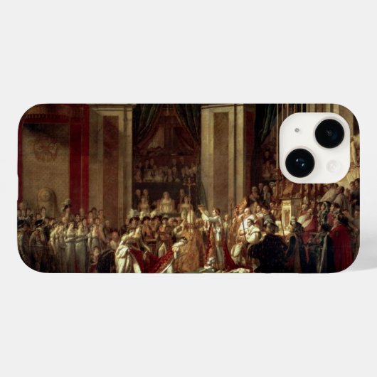 Krönung Napoleons Case-Mate iPhone Hülle (Rückseite (Horizontal))