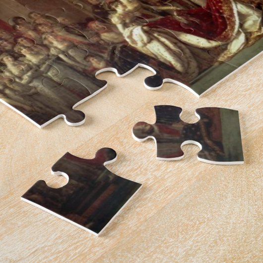 Krönung Napoleons Puzzle (Seite)