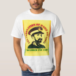 Krönung von Haile Selassie T-Shirt