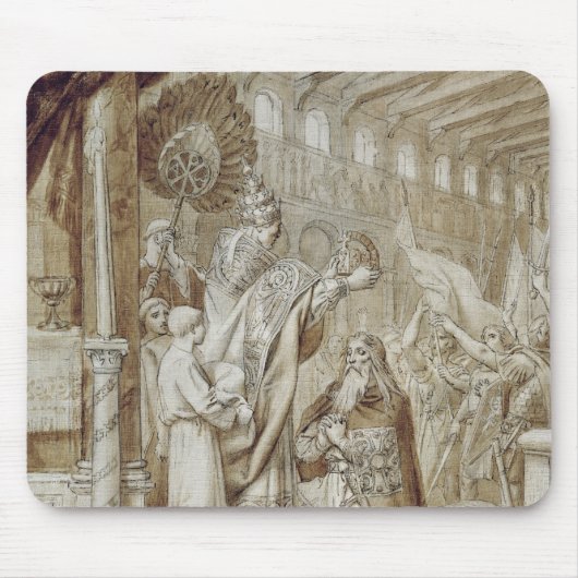 Krönung von Karl der Große Mousepad (Vorne)