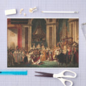 Krönung von Napoleon und Kronleuchter von Josephin Seidenpapier (Handwerk)