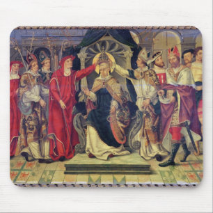 Krönung von Papst Celestine V im August 1294 Mousepad