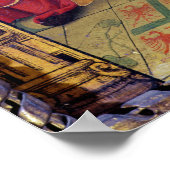 Krönung von Papst Celestine V im August 1294 Poster (Ecke)