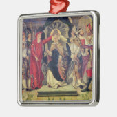 Krönung von Papst Celestine V im August 1294 Silbernes Ornament (Links)
