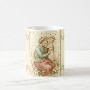 Krönung von St Joseph durch Jesus Kaffeetasse