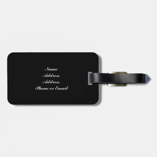 Krönung von Tudor Königin Elizabeth I Gepäckanhänger (Rückseite horizontal)