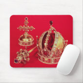 KrönungRegalia von Rudolph II Mousepad (Mit Mouse)