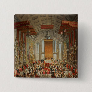 Krönungs-Bankett von Joseph II in Frankfurt Button