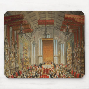 Krönungs-Bankett von Joseph II in Frankfurt Mousepad